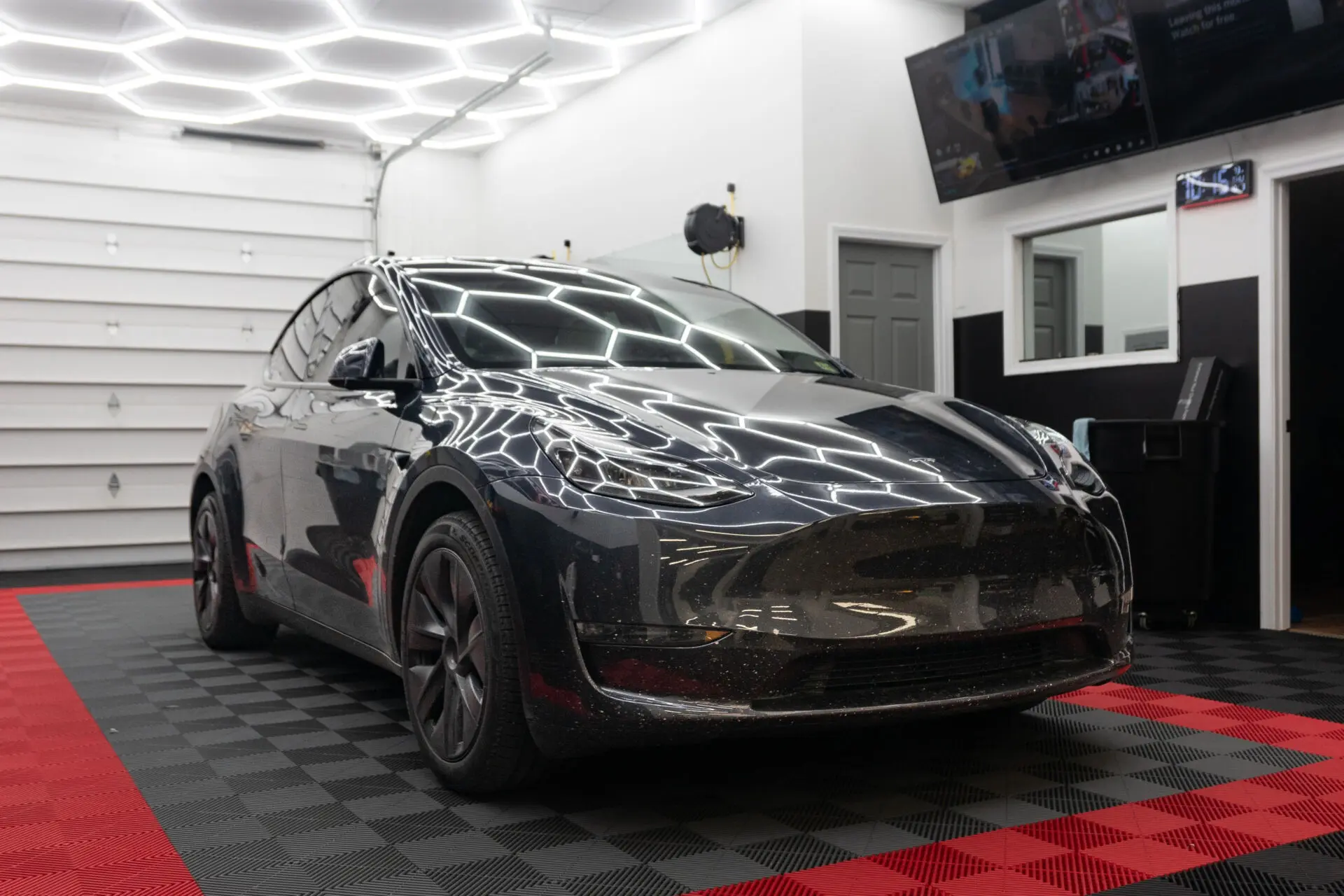 tesla detailing