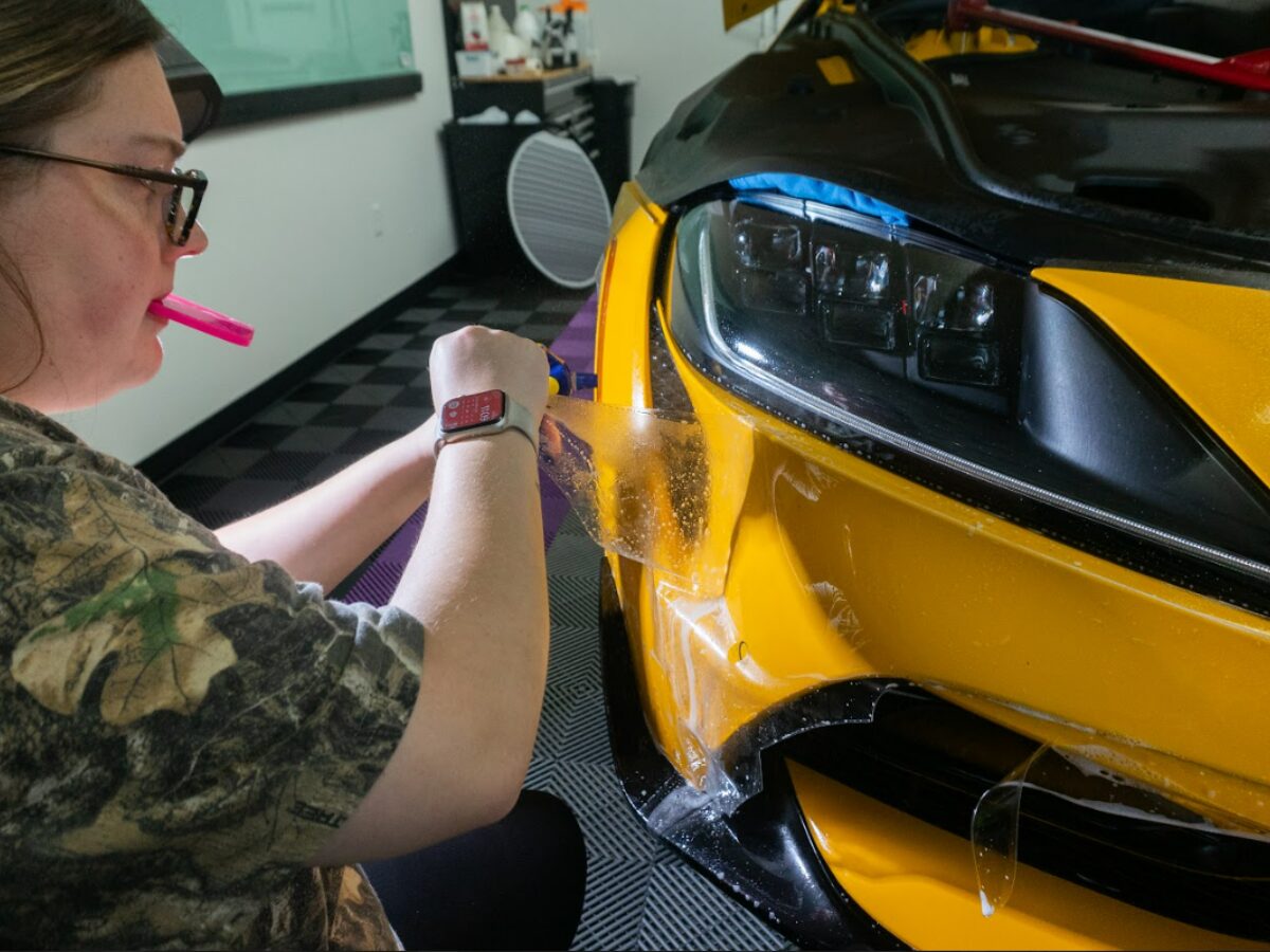 how to apply paint protection film